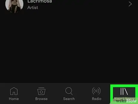 Imagen titulada Add Songs to Someone Else's Spotify Playlist on iPhone or iPad Step 2