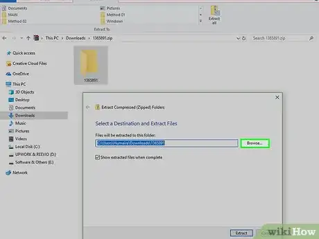 Imagen titulada Extract Zip Files Step 5