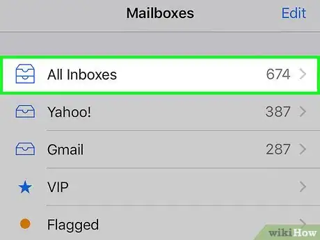 Imagen titulada View Archived Emails on iPhone Step 6