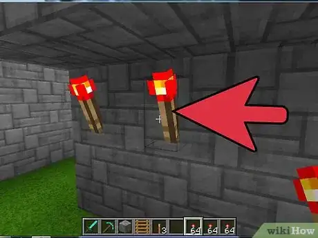 Imagen titulada Create Flickering Redstone Torches in Minecraft Step 6