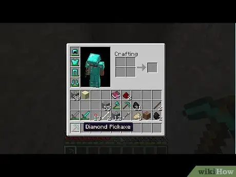 Imagen titulada Be a Good Miner in Minecraft Step 1