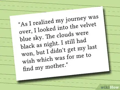 Imagen titulada Write a Good, Descriptive Story Step 3