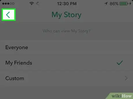 Imagen titulada Make Your Snapchat Story Private Step 6