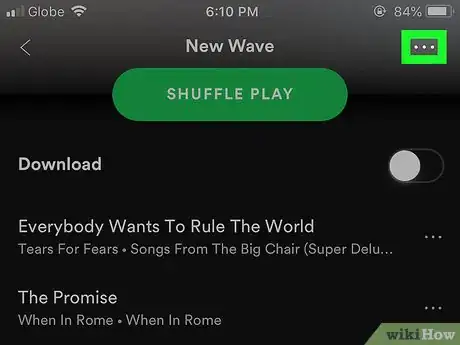Imagen titulada Add Songs to Someone Else's Spotify Playlist on iPhone or iPad Step 7