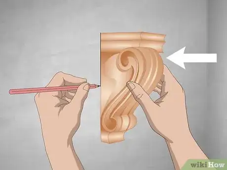 Imagen titulada Hang Corbels Step 1