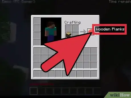 Imagen titulada Build a Door in Minecraft Step 2