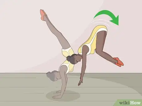 Imagen titulada Do a Roundoff Back Handspring Step 14