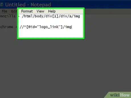 Imagen titulada Find XPath Using Firebug Step 15