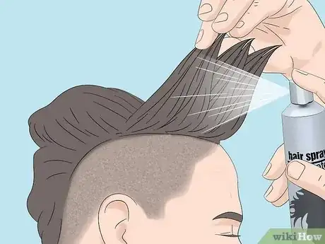 Imagen titulada Put up a Mohawk or Liberty Spikes Step 14