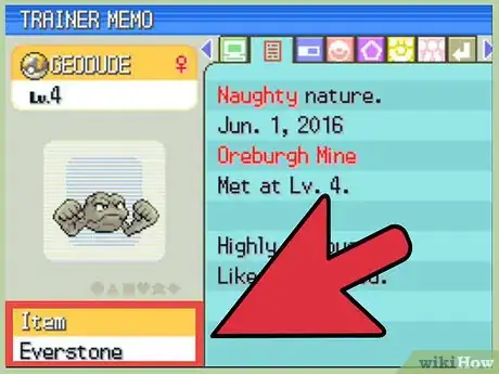 Imagen titulada Cancel an Evolution in a Pokémon Game Step 11
