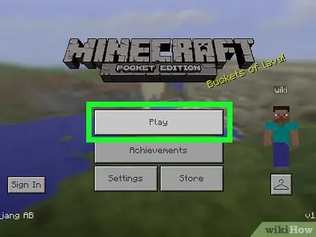 Imagen titulada Find an NPC Village in Minecraft PE Step 2