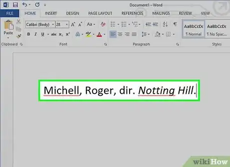 Imagen titulada Cite a Movie Using MLA Style Step 3
