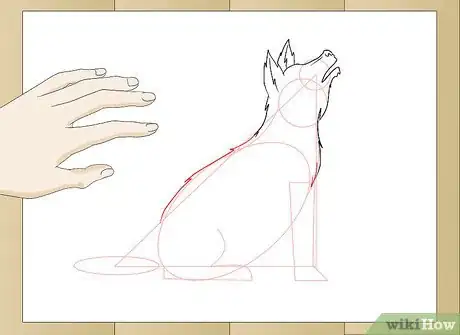 Imagen titulada Draw a Realistic Wolf Step 18