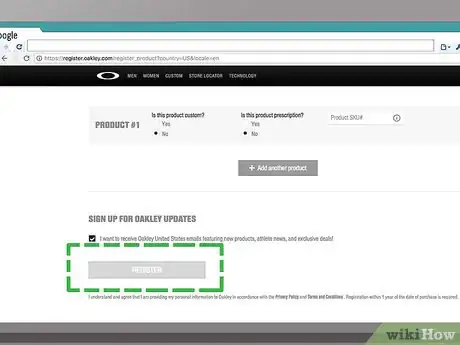 Imagen titulada Register Oakley Sunglasses Step 10