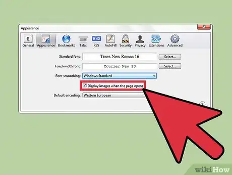 Imagen titulada Change the Appearance Settings on Safari Step 8