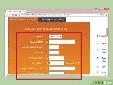 Imagen titulada Calculate an Annual Payment on a Loan Step 9