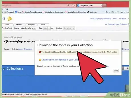 Imagen titulada Add a Font to Dreamweaver Step 1
