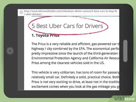 Imagen titulada Make Money As an Uber Driver Step 2