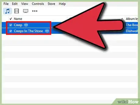 Imagen titulada Select Multiple Songs in iTunes Step 12