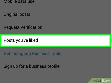 Imagen titulada See Your Likes History on Instagram Step 6