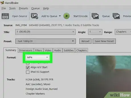 Imagen titulada Convert a MOV File to an MP4 Step 15