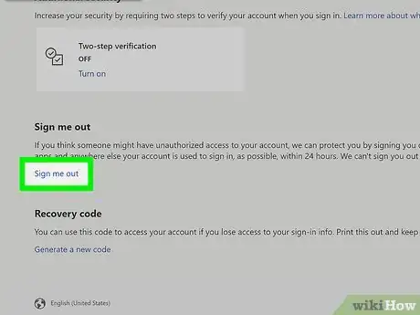 Imagen titulada Log Out of Hotmail Step 12