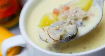 preparar crema de almejas estilo Nueva Inglaterra