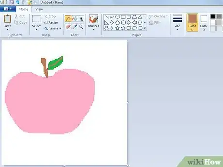 Imagen titulada Make Simple Pixels in Microsoft Paint Step 7