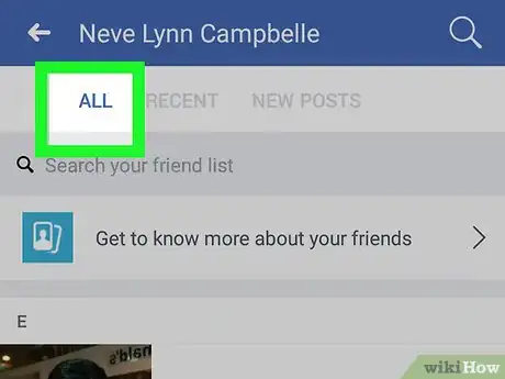 Imagen titulada See Who You are Most Connected to on Facebook Step 4