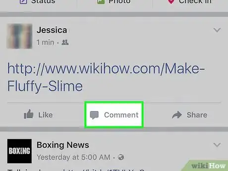Imagen titulada Mention Someone in a Facebook Comment Step 3