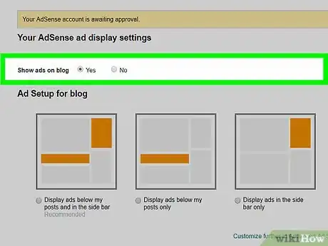 Imagen titulada Put AdSense Ads on a Blogger Blog Step 8