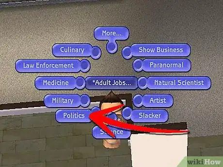 Imagen titulada Reach the Top of Your Job Career in Sims 2 Step 1Bullet8