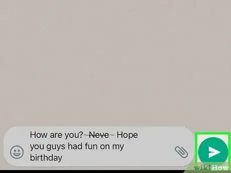 Imagen titulada Strikethrough Text on WhatsApp Step 20