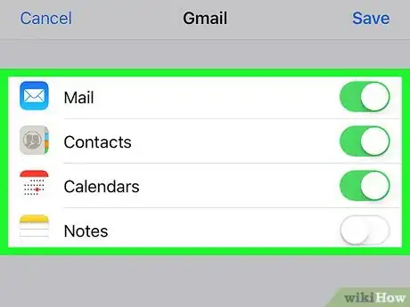 Imagen titulada Add a Google Account on iPhone or iPad Step 7