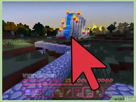 Imagen titulada Create a Volcano in Minecraft Step 12