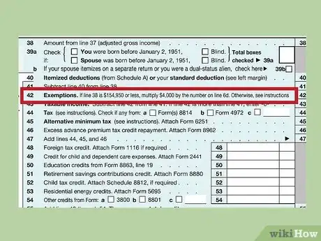 Imagen titulada Fill out IRS Form 1040 Step 18