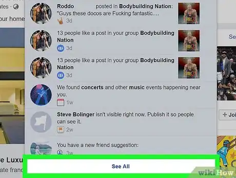 Imagen titulada Find a Facebook Comment You're Tagged in on a PC or Mac Step 4