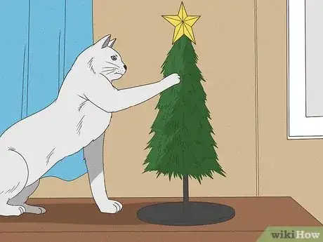 Imagen titulada Cat Proof Your Christmas Tree Step 11