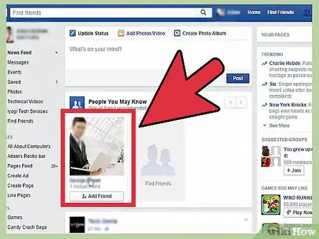 Imagen titulada Poke a Friend on Facebook Step 2