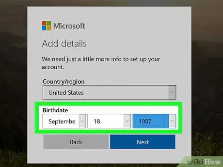 Imagen titulada Create a Hotmail Account Step 10