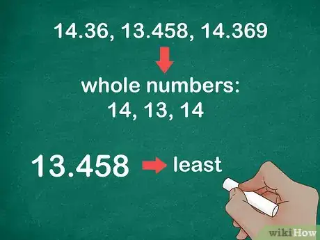 Imagen titulada Order Decimals from Least to Greatest Step 8