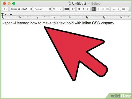 Imagen titulada Create Bold Text With HTML Step 5