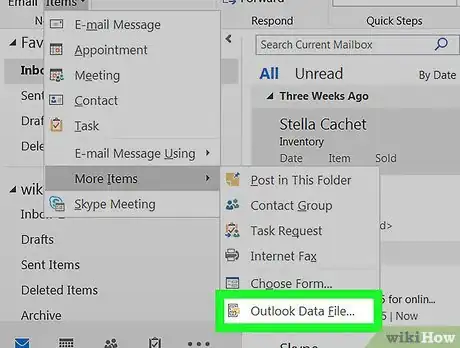 Imagen titulada Create a PST File in Outlook Step 5