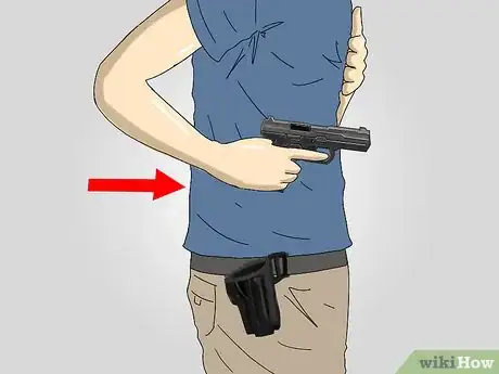 Imagen titulada Do a Tactical Quickdraw With a Pistol Step 3