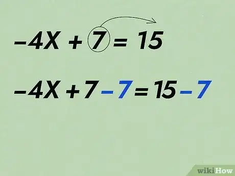 Imagen titulada Solve Two Step Algebraic Equations Step 2