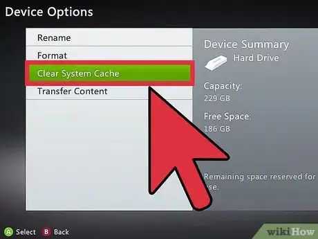 Imagen titulada Delete the Cache on Your Xbox 360 Step 5