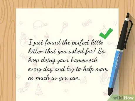 Imagen titulada Write a Letter from Santa Step 3