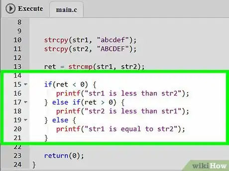 Imagen titulada Compare Two Strings in C Programming Step 6