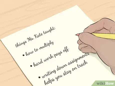 Imagen titulada Write a Letter of Appreciation to Your Teacher Step 3