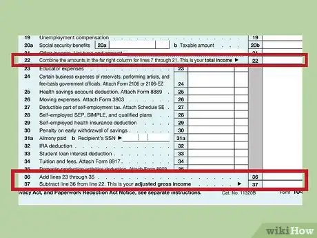 Imagen titulada Fill out IRS Form 1040 Step 15